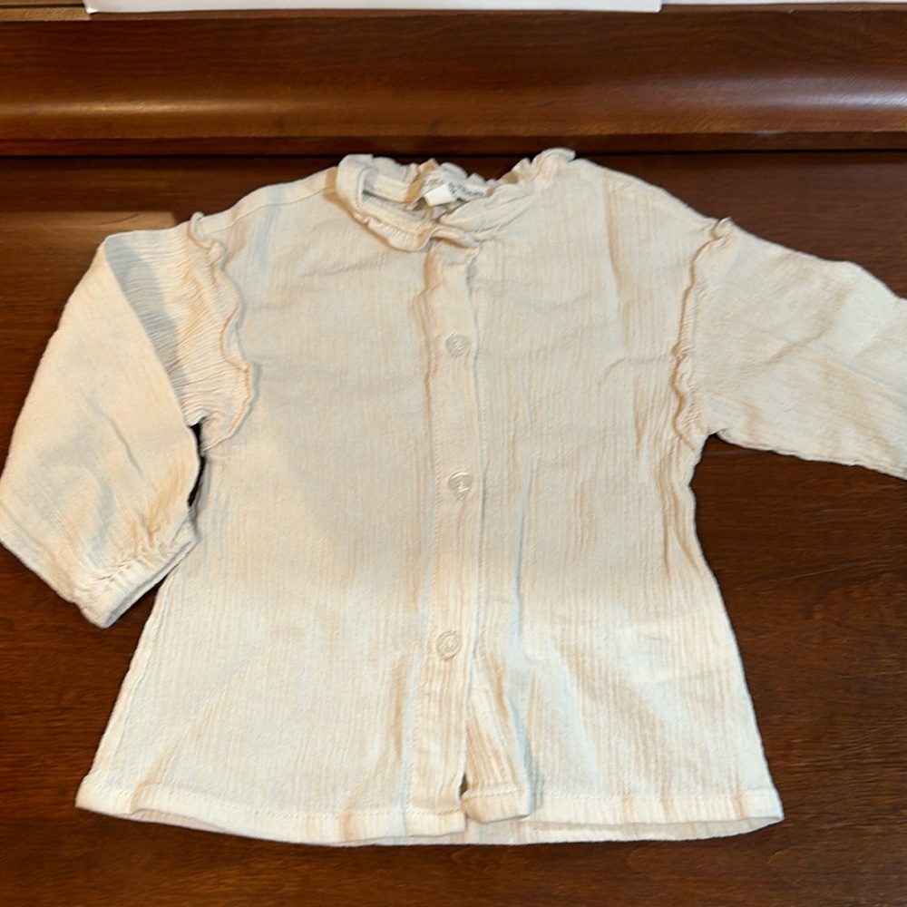 Toddler Button Blouse